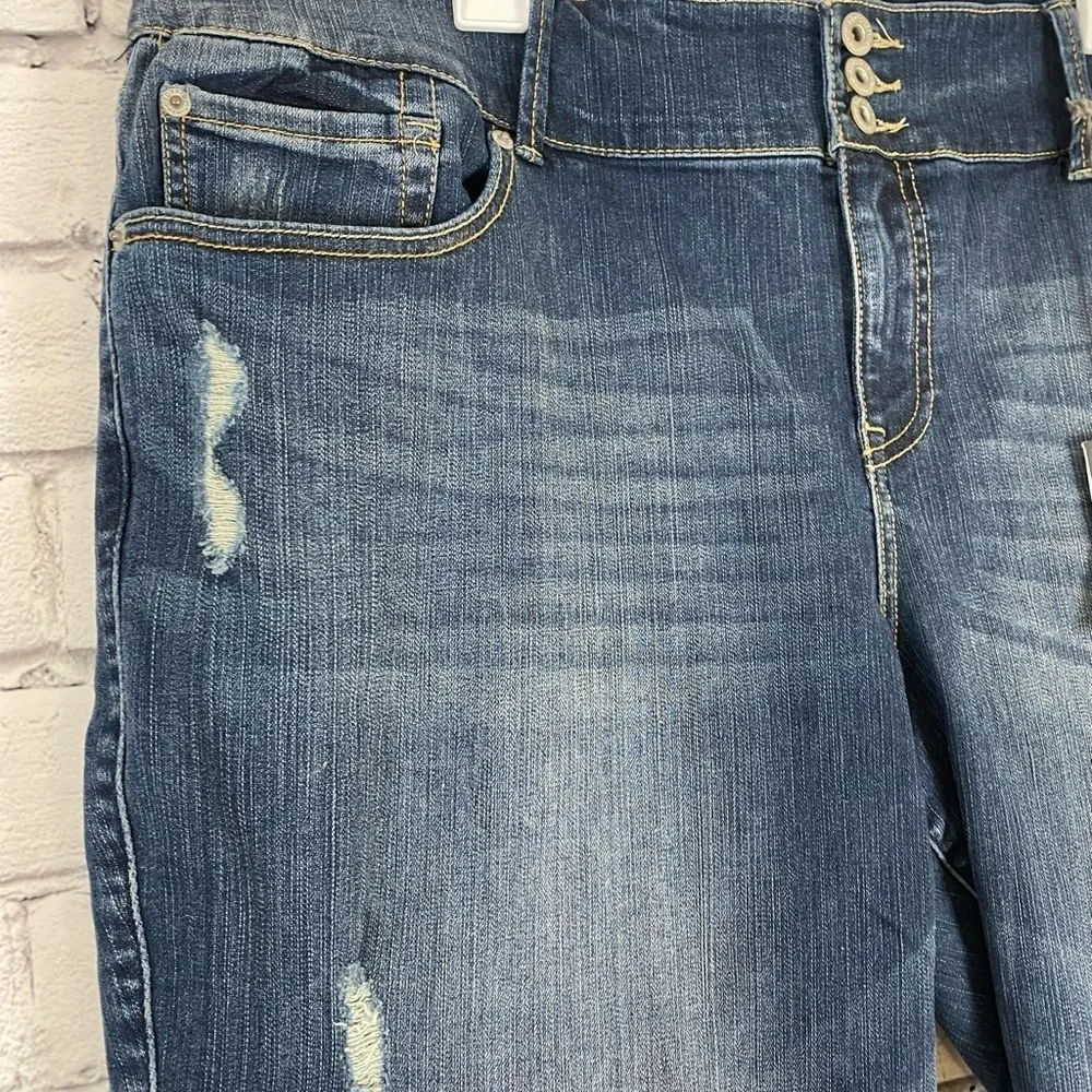 Torrid Denim Skinny High Waisted Jeggings size 24 - Picture 7 of 12
